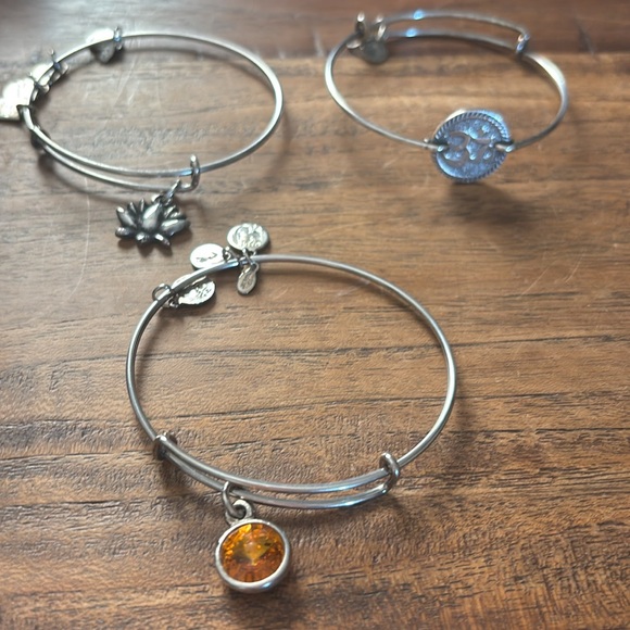 3 Alex and ANI bracelets silver $12 each - Picture 1 of 6